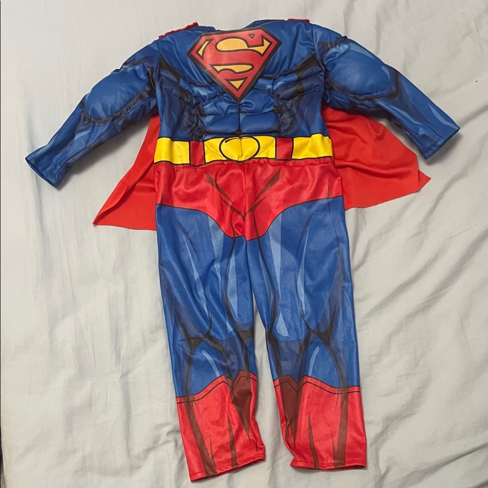 DC Superhero Kids Costume - Blue, Red, and Yellow
